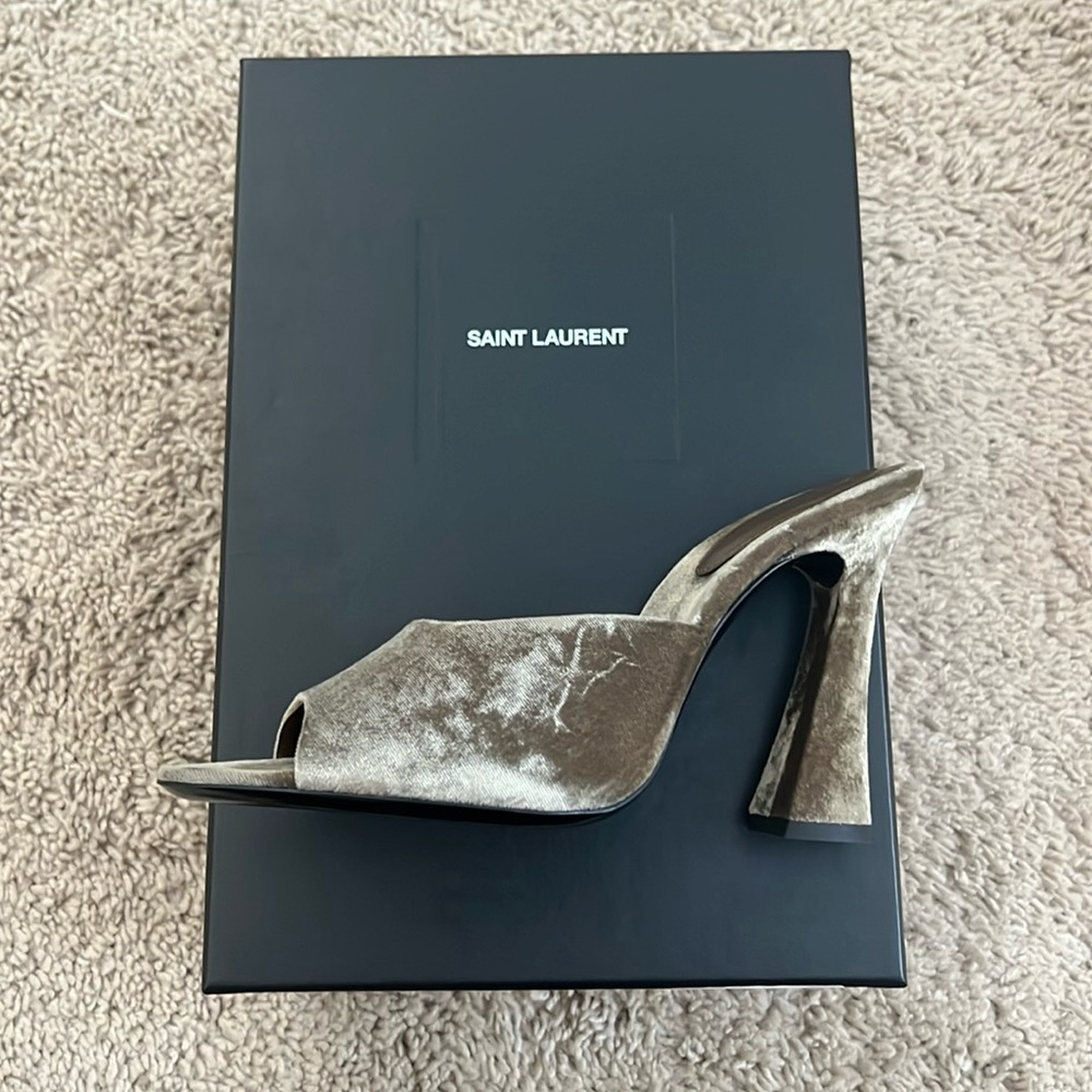 Saint Laurent Suite Slide Sandal